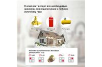 Лот: 24963642. Фото: 9. Газовая варочная панель SIMFER...