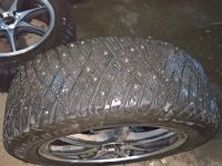 Лот: 10058360. Фото: 3. Литые диски R16 с зимней шипованной... Авто, мото, водный транспорт