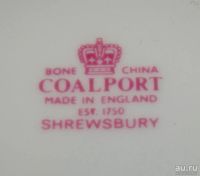 Лот: 11704827. Фото: 4. Блюдце фарфоровое COALPORT (U971... Красноярск