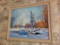 Лот: 12699261. Фото: 2. Продам Картину Черкашин М. "Зимняя... Живопись, скульптура, фото