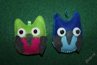 Лот: 2264907. Фото: 3. Синяя сова (ручная работа). Красноярск