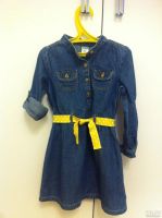 Лот: 9444472. Фото: 2. платье джинсовое фирмы Carters. Одежда и аксессуары