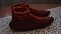 Лот: 9626093. Фото: 2. Тапочки шерстяные, вязанные 6. Женская обувь