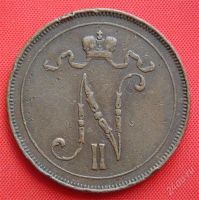 Лот: 1530137. Фото: 2. (№41) 10 пенни 1910 (Великое княжество... Монеты