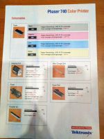 Лот: 15186350. Фото: 3. Лазерный принтер Phaser 740. Компьютеры, оргтехника, канцтовары