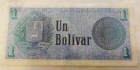 Лот: 20947102. Фото: 2. Венесуэла 1 боливар 1989. Банкноты