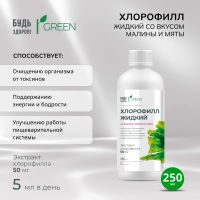 Лот: 24424274. Фото: 3. Будь Здоров Грин Хлорофилл жидкий... Красота и здоровье