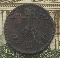 Лот: 15528129. Фото: 2. 1 пенни 1883 года Александр 3. Монеты