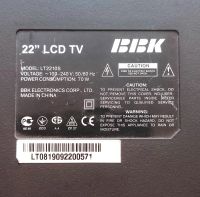Лот: 23230617. Фото: 2. Телевизор BBK LT2210S 22" LCD... ТВ и видео