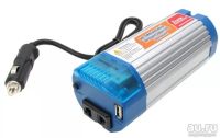 Лот: 13438215. Фото: 2. Автомобильный инвертор 12V-220V... Оснащение, оборудование, аксессуары