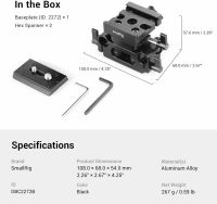 Лот: 22072831. Фото: 4. Адаптер SMALLRIG Universal 15mm... Красноярск