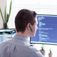 Лот: 19625374. Фото: 4. Гарнитура Bluetooth Hoco E60 black... Красноярск