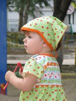 Лот: 1924674. Фото: 3. Комплект "Бабочки": платье, шортики... Дети растут