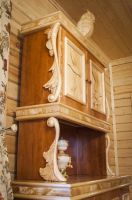 Лот: 6853913. Фото: 2. Буфет ручной работы инкрустированный... Кухонная мебель