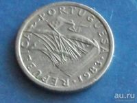 Лот: 8107284. Фото: 3. Монета 2,5 эскудо Португалия 1983... Коллекционирование, моделизм