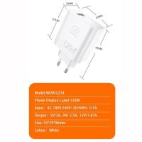 Лот: 25794809. Фото: 6. СЗУ WUW C234 1*USB-A QC3.0 120W...