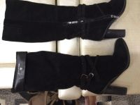 Лот: 6393113. Фото: 3. Сапоги замшевые. Одежда, обувь, галантерея