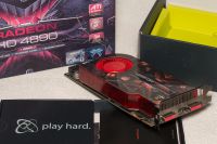 Лот: 4828634. Фото: 2. Видеокарта XFX Radeon HD 4890... Комплектующие