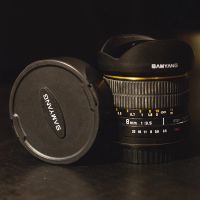 Лот: 12620891. Фото: 2. Объектив Samyang 8mm f/3.5 Fish-eye. Фото, видеокамеры, оптика