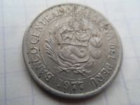 Лот: 19922652. Фото: 2. Перу 5 солей 1977. Монеты