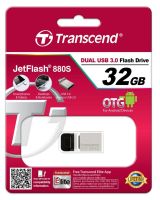 Лот: 8108073. Фото: 3. Флешка USB 32 ГБ Transcend JetFlash... Компьютеры, оргтехника, канцтовары