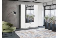 Лот: 25244330. Фото: 2. Шкаф с зеркалом Hoff Чикаго. Хранение вещей