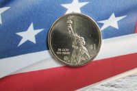 Лот: 20277825. Фото: 2. США 1 доллар 2023 года Десантный... Монеты
