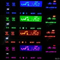 Лот: 9645330. Фото: 2. Led RGB Блок управления климат... Автозапчасти