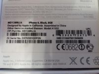 Лот: 3687153. Фото: 4. iPhone 4, 8 gb срочная продажа1день