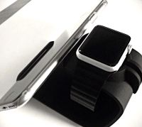 Лот: 6443626. Фото: 3. Подставка для Apple Watch и iPhone... Ювелирные изделия, бижутерия, часы