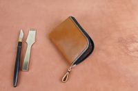 Лот: 21731474. Фото: 4. Компактный кошелёк на молнии...