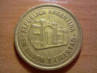 Лот: 6554520. Фото: 2. 50 сентаво аргентина. Монеты