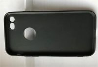 Лот: 10965697. Фото: 3. Чехол для iPhone 7 черный матовый. Смартфоны, связь, навигация