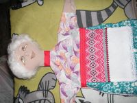 Лот: 5472745. Фото: 2. кукла перчаточная бабка. Ручная работа