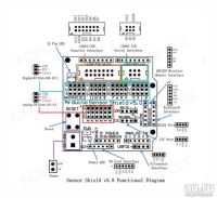 Лот: 17973934. Фото: 2. Sensor Shield V5.0, Плата расширения... Радиодетали  (электронные компоненты)