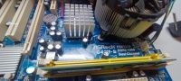 Лот: 25390090. Фото: 3. Комплект ASRock G41M-S+ процессор... Компьютеры, оргтехника, канцтовары