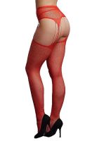 Лот: 22058717. Фото: 2. Чулки Suspender Rhinestone Pantyhose. Интимные товары