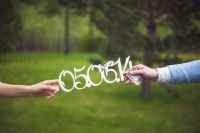 Лот: 4148909. Фото: 2. Дата и птички. Для свадебного... Свадебная мода