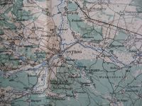 Лот: 12634666. Фото: 5. Штабная австро-венгерская карта-двухкилометровка...