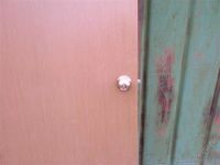 Лот: 2151688. Фото: 2. Дверное полотно с коробкой. Двери, окна, фурнитура