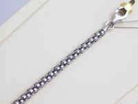 Лот: 14218470. Фото: 2. СЕРЕБРЯНЫЙ БРАСЛЕТ 4,45 ГРАММ. Ювелирные изделия, бижутерия, часы