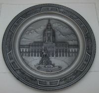 Лот: 11190574. Фото: 3. Тарелка оловянная Дворец Шарлоттенбург... Коллекционирование, моделизм