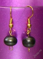 Лот: 1317054. Фото: 2. Ожерелье из натурального черного... Ювелирные изделия, бижутерия, часы