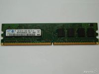Лот: 3500552. Фото: 2. Samsung 1 GB DDR2 800 MHz (M378T2863QZS-CF7... Комплектующие