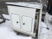 Лот: 15099251. Фото: 2. Стальная тумба от двойной мойки. Сантехника, водопровод