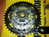 Лот: 19361829. Фото: 2. Шатуны в сборе. Shimano Alivio. Велоспорт