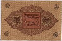 Лот: 1635291. Фото: 2. Германская Империя. 2 марки 1920г... Банкноты