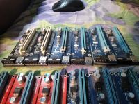 Лот: 19833305. Фото: 2. Райзер Sata PCI-E 1x to 16х-12штук... Комплектующие
