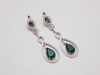 Лот: 14372964. Фото: 3. ЗОЛОТЫЕ СЕРЬГИ 9,22 ГРАММ. Красноярск