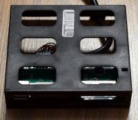 Лот: 19917343. Фото: 3. Картридер внутренний 3.5" Ginzzu... Компьютеры, оргтехника, канцтовары